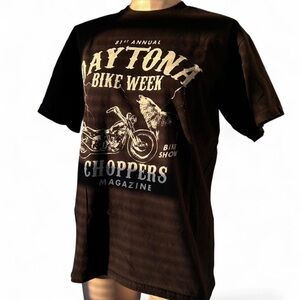 Alstyle Black Daytona Bike Week T-Shirt